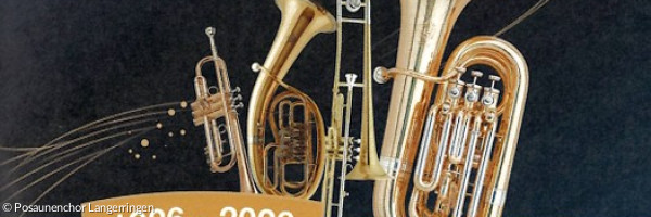 Plakat 100 Jahre Posaunenchor Langerringen