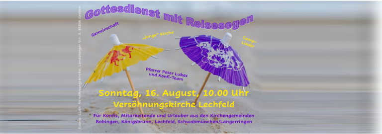 Reisesegengotesdienst 2026