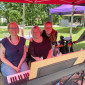 Vier Musiker(inn)en