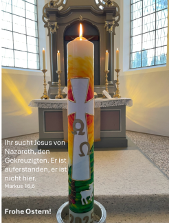 Osterkerze CK 2025