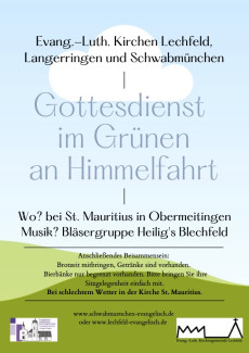 Plakat Himmelfahrt